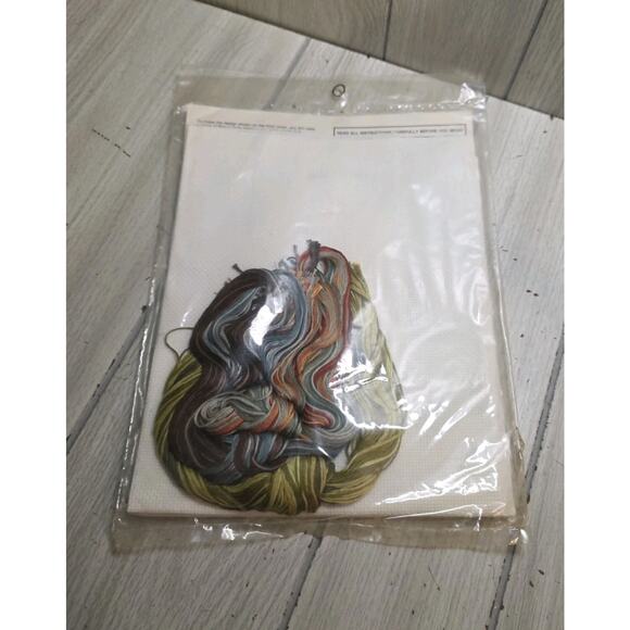 New Bernat Counted Cross Stitch Kit: Cider Mill, Helen Burgess H04090 - Picture 4 of 5